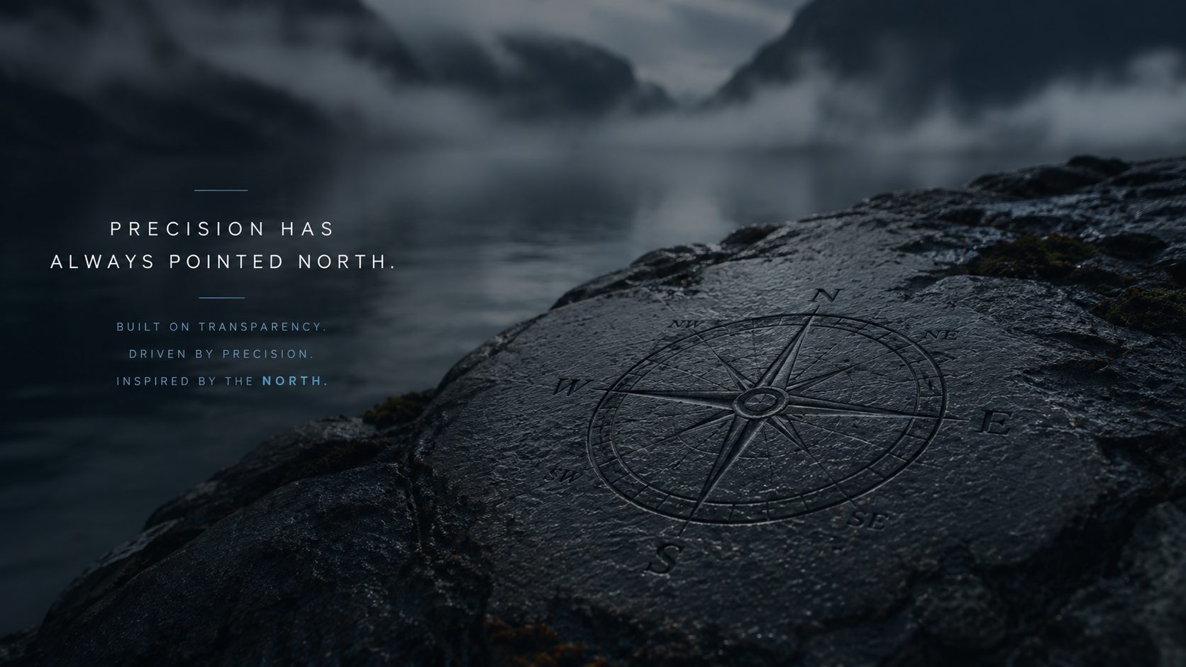 Precision has always pointed north. Built on transparency. Driven by precision. Inspired by the North.