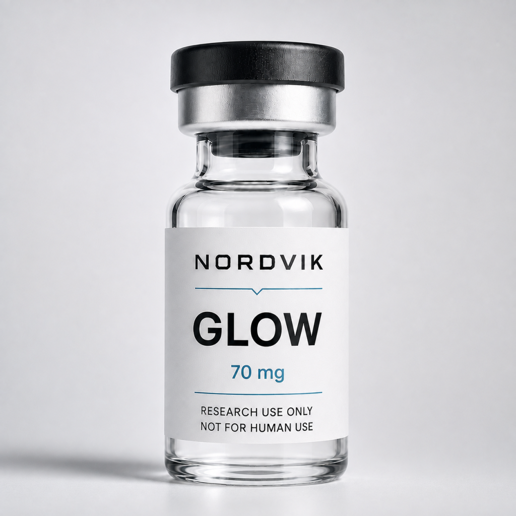 GLOW - 70mg — research peptide, Nordvik